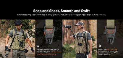 PGYTECH Camera Strap Master Quick Release Shoulder Strap