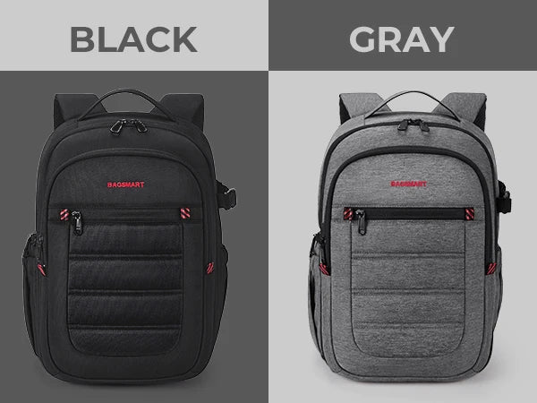 BAGSMART Expandable Camera Backpack with 15.6 Inch Laptop Compartment