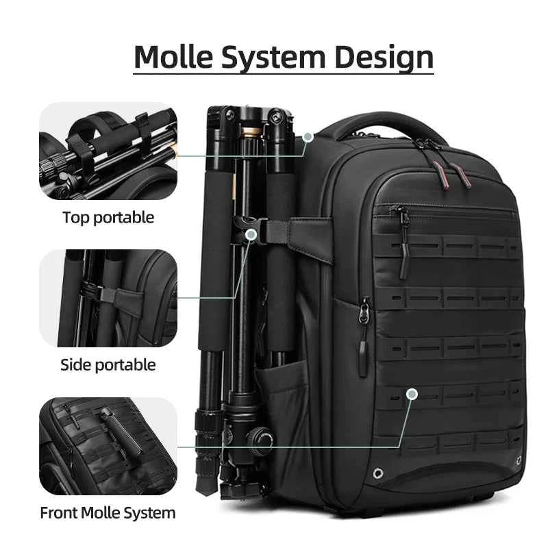 Professional Camera & Drone Backpack with 16-inch Laptop Compartment
