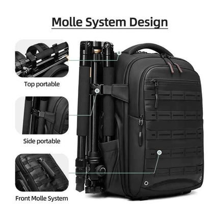 Professional Camera & Drone Backpack with 16-inch Laptop Compartment