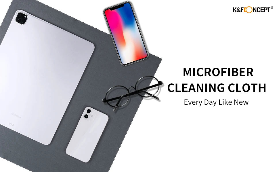 K&F Concept 4-Piece Microfibre Cleaning Cloth Set