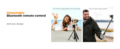 K&F MS19 63 Inch Magnetic Selfie Stick Tripod