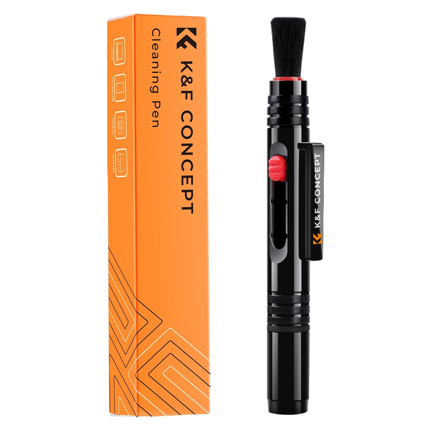 K&F Concept Lens Cleaning Pen Double Sided Carbon Head Brush