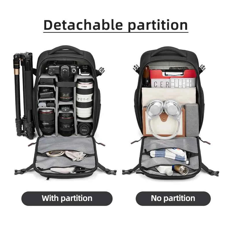Professional Camera & Drone Backpack with 16-inch Laptop Compartment