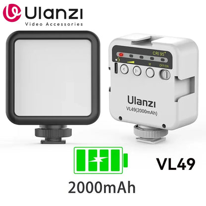 Ulanzi VL49 Mini LED Video Light - 2PCS White VL49