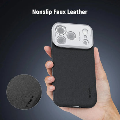 NEEWER Modular Phone Case with 67mm Filter Ring and 17mm Lens Backplate