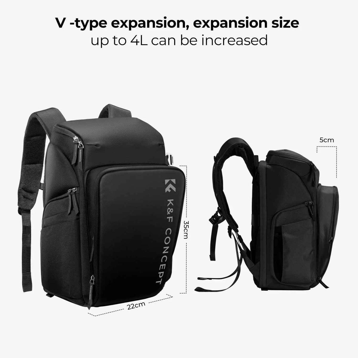 K&F Alpha Backpack Air 25L Camera Backpack