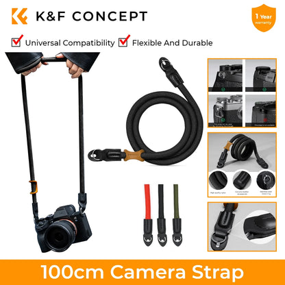 K&F Concept 100cm Nylon Rope Camera Strap