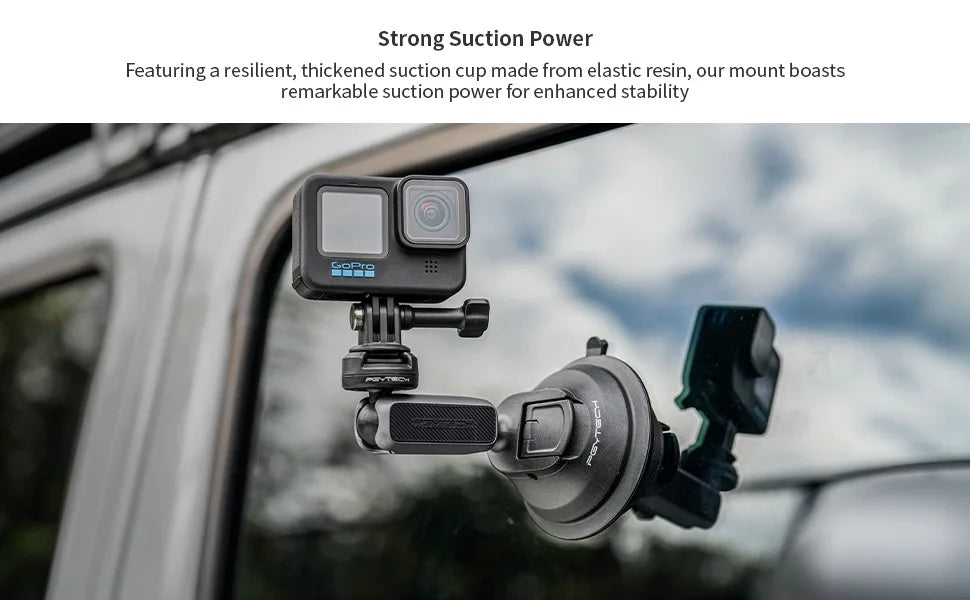 PGYTECH CapLock Suction Cup Camera Mount
