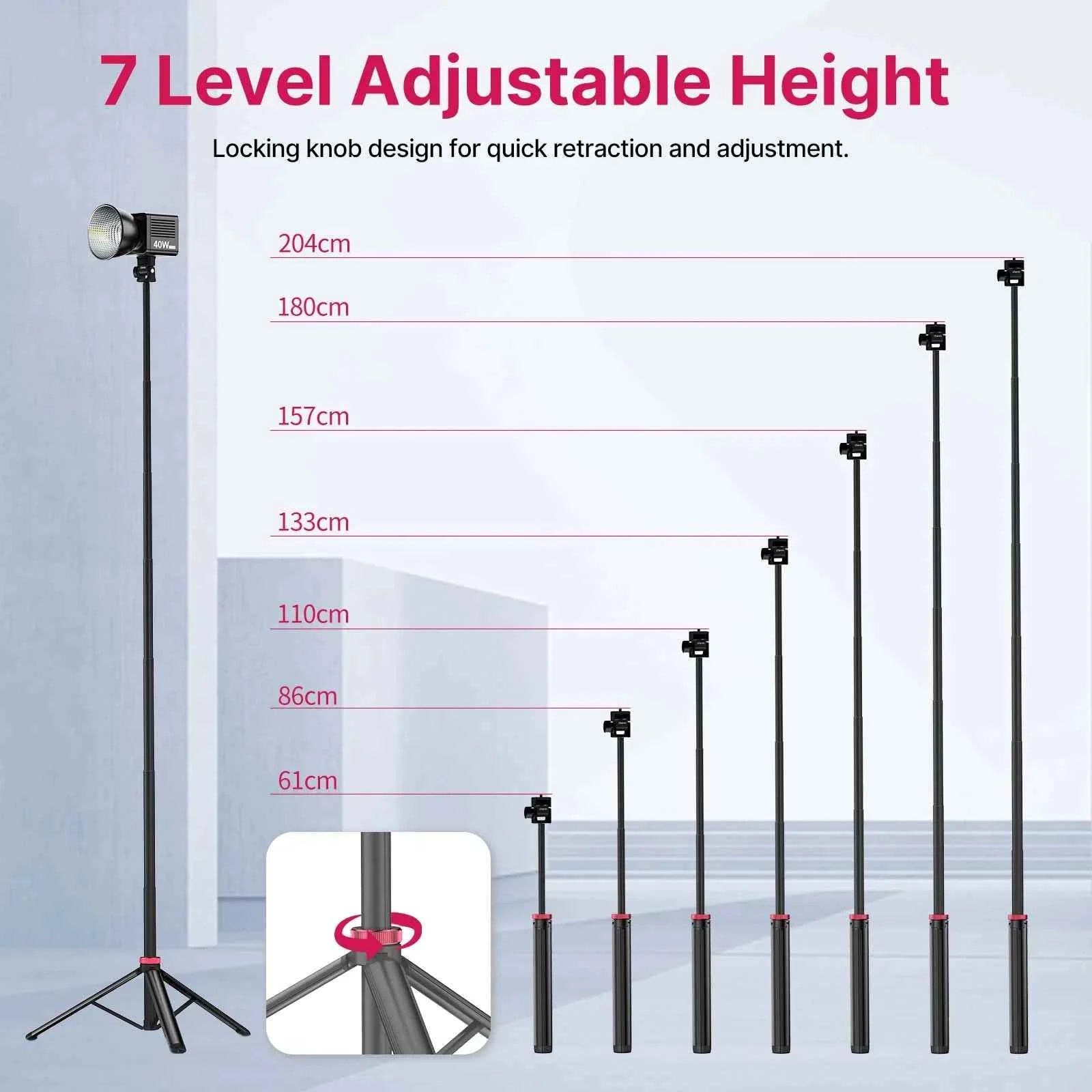 Ulanzi MT-79 2m Portable Tripod Light Stand