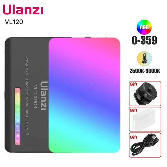 Ulanzi VL120 RGB LED Video Light
