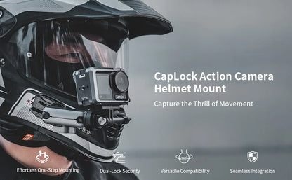 PGYTECH CapLock Action Camera Helmet Mount