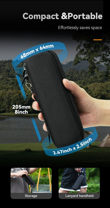 TELESIN Mini Protective Carry Bag for DJI Pocket 3 / Pocket 4