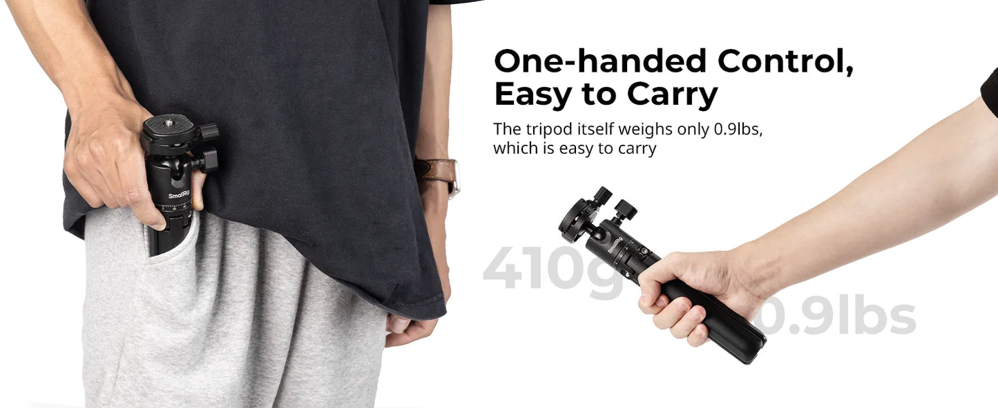 SmallRig 4630 Metal Tabletop Tripod with Arca-Swiss Quick Release Plate