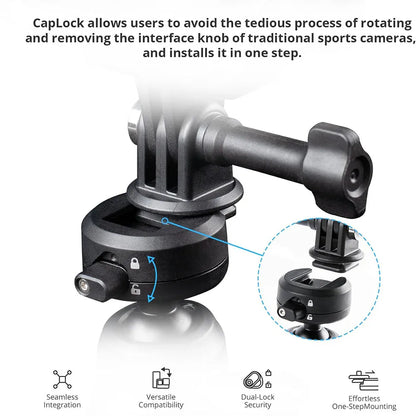 PGYTECH CapLock Bike & Motorcycle Handlebar Mount