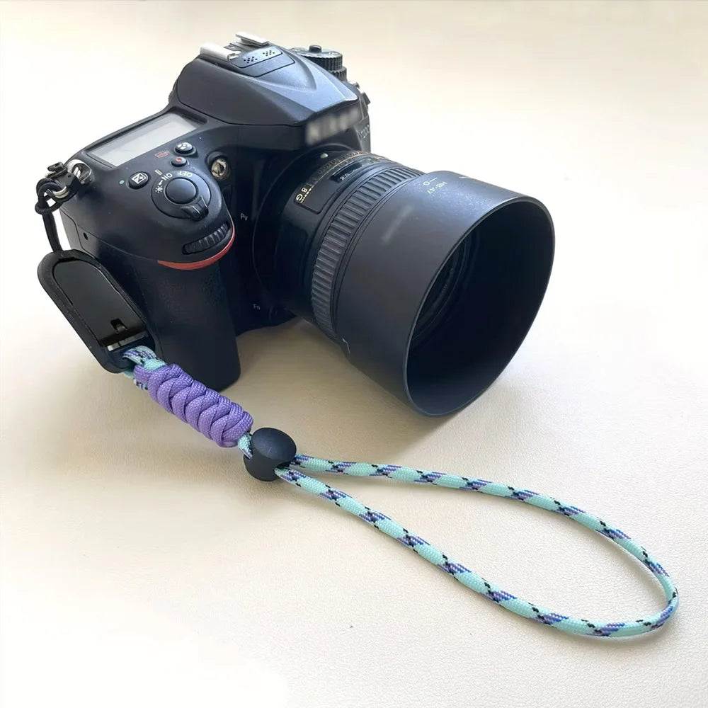 Camera Hub Essentials Two-Tone Rope Camera Wrist Strap