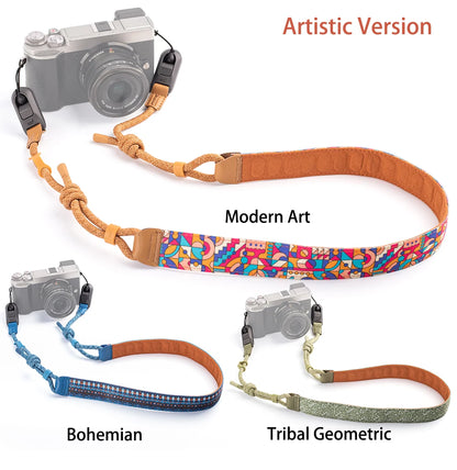 PGYTECH Camera Shoulder Strap Air - Art L Green