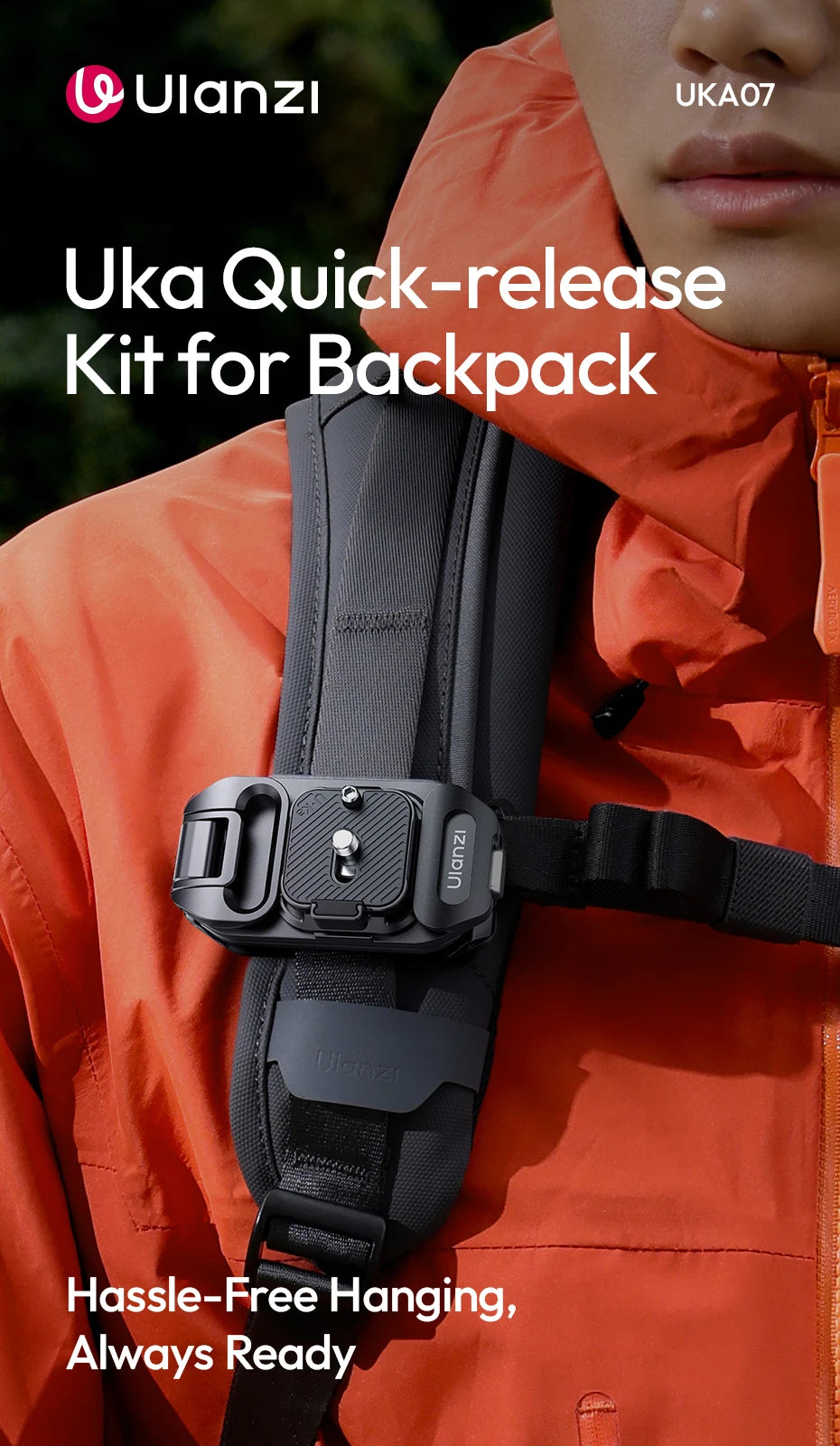 Ulanzi UKA07 Backpack Quick Release Camera Clip