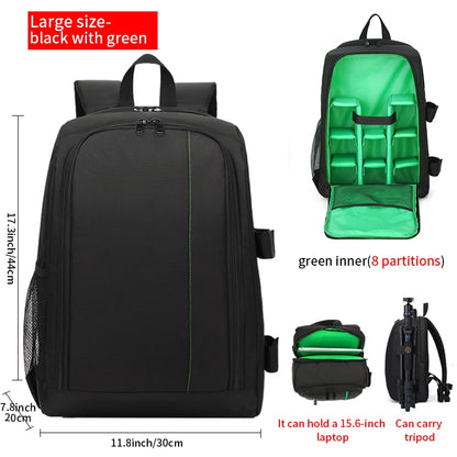 JINNUOLANG 8018 Camera & Laptop Backpack