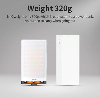 Zhiyun FIVERAY M40 40W Pocket LED Video Light
