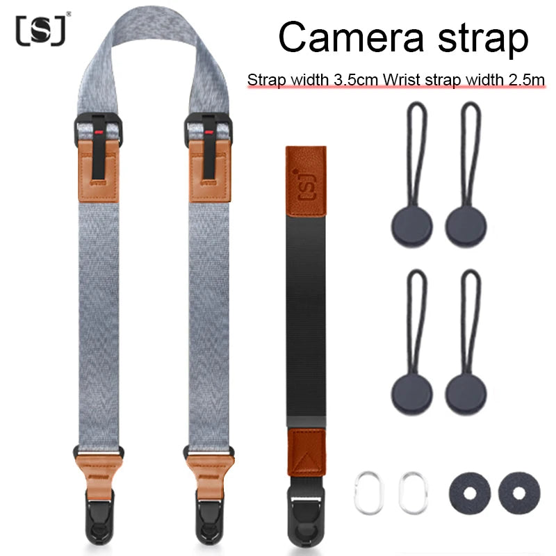 Adjustable Nylon Camera Neck and Shoulder Strap