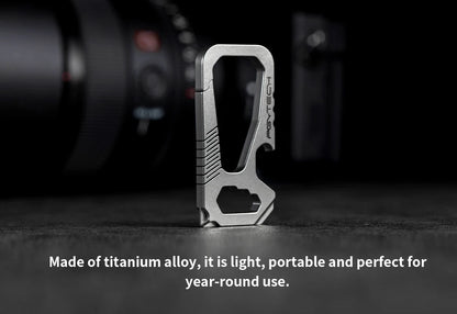 PGYTECH EDC Titanium Multifunction Carabiner Tool