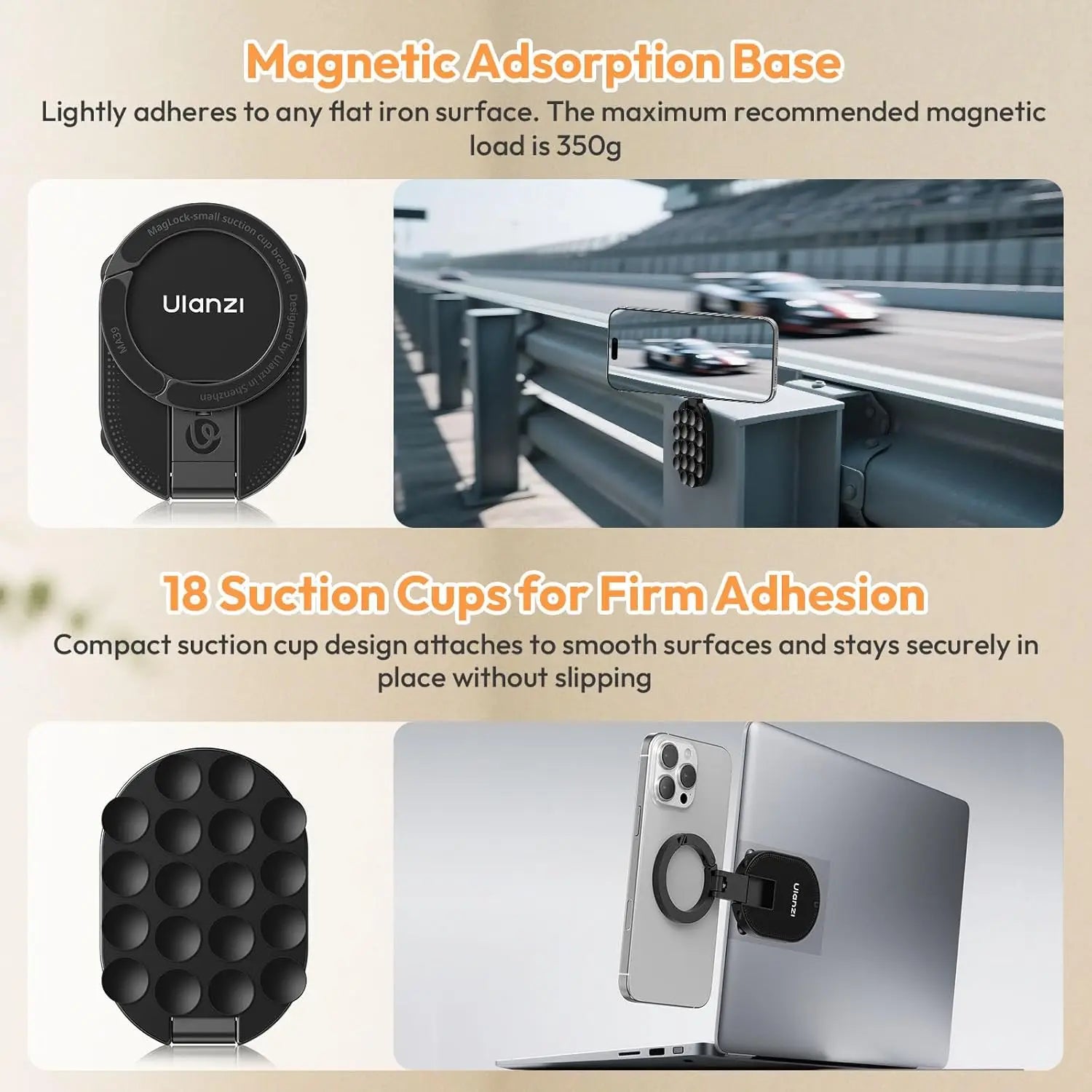 Ulanzi MA39 Magnetic Suction Phone Stand