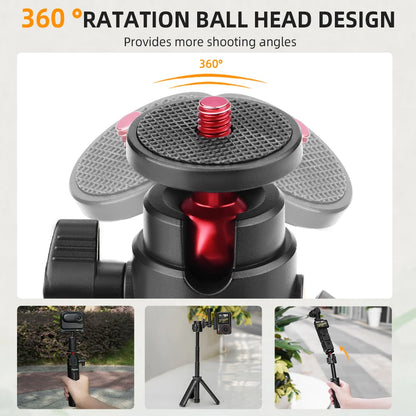 Flymile Action Camera Selfie Stick & Mini Tripod