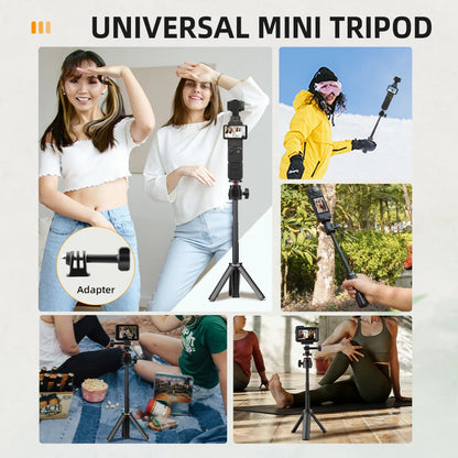 Flymile Action Camera Selfie Stick & Mini Tripod