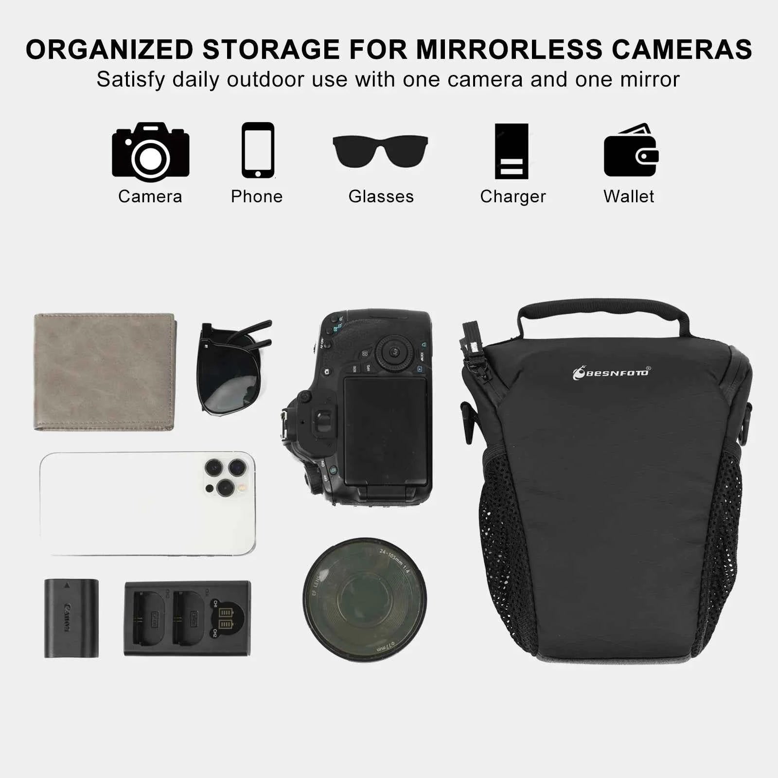 Besnfoto Waterproof Compact Camera Sling Bag product image