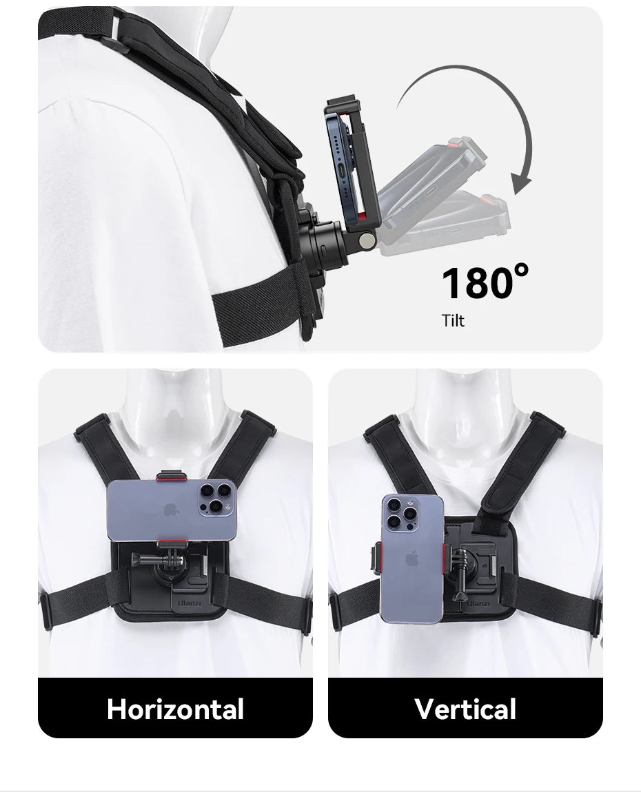Ulanzi Go-Quick II Magnetic Chest Mount
