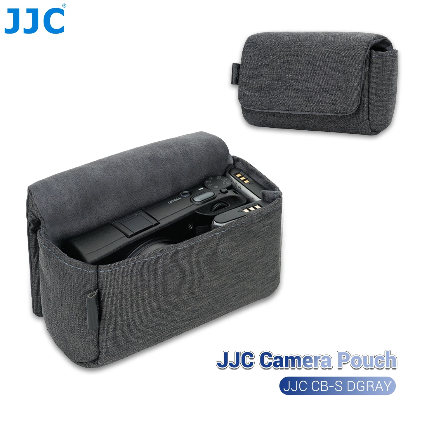 JJC Compact Camera Pouch for Canon G7 X, Ricoh GR & Sony RX100