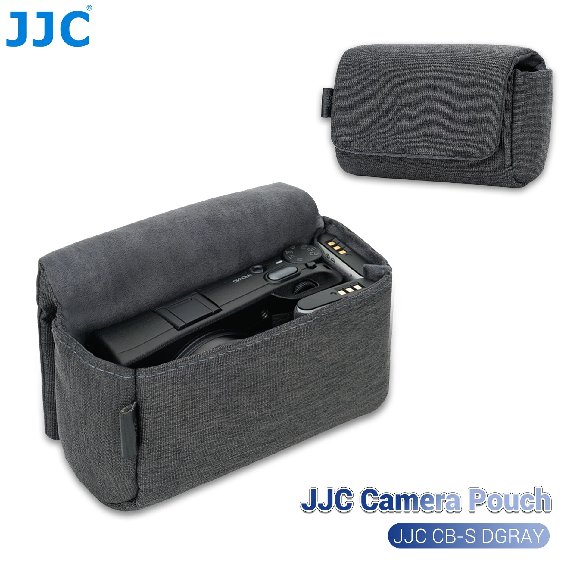 JJC Compact Camera Pouch for Canon G7 X, Ricoh GR & Sony RX100