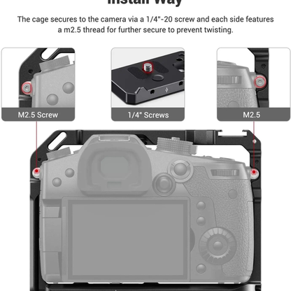 SmallRig 2646 Camera Cage for Panasonic Lumix GH5 / GH5S