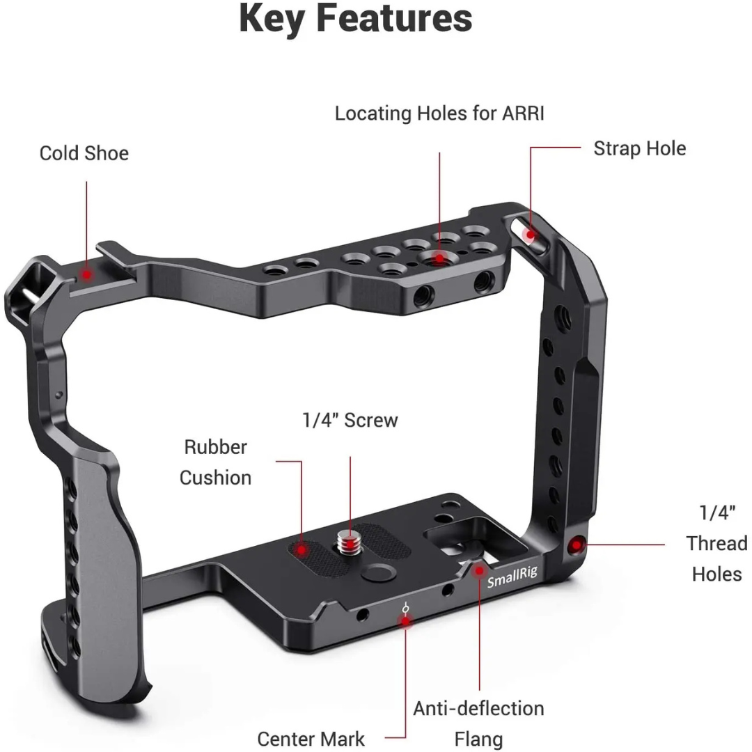 SmallRig 2646 Camera Cage for Panasonic Lumix GH5 / GH5S