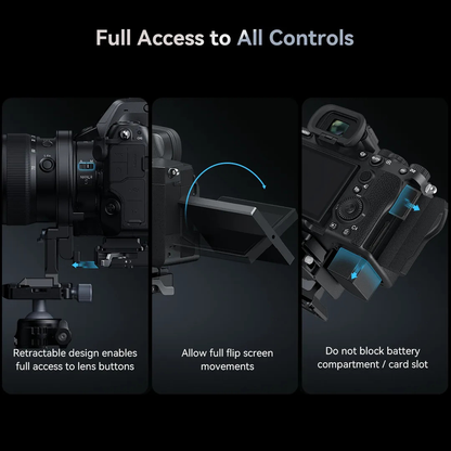 SmallRig 4244 Rotatable Mount Plate Kit for Sony Alpha / FX Series
