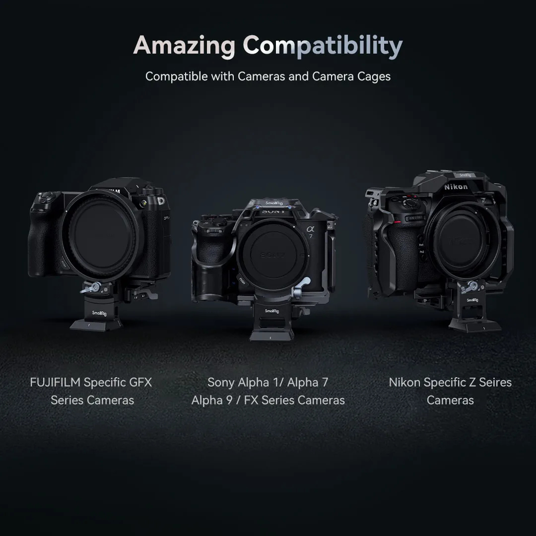 SmallRig 4300 Rotatable Camera Plate Kit