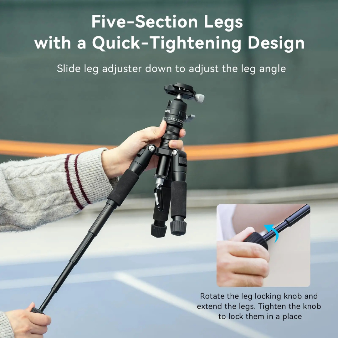 SmallRig 4289 VT-20 Aluminium Mini Tripod