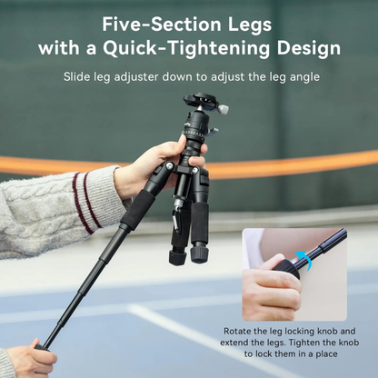 SmallRig 4289 VT-20 Aluminium Mini Tripod