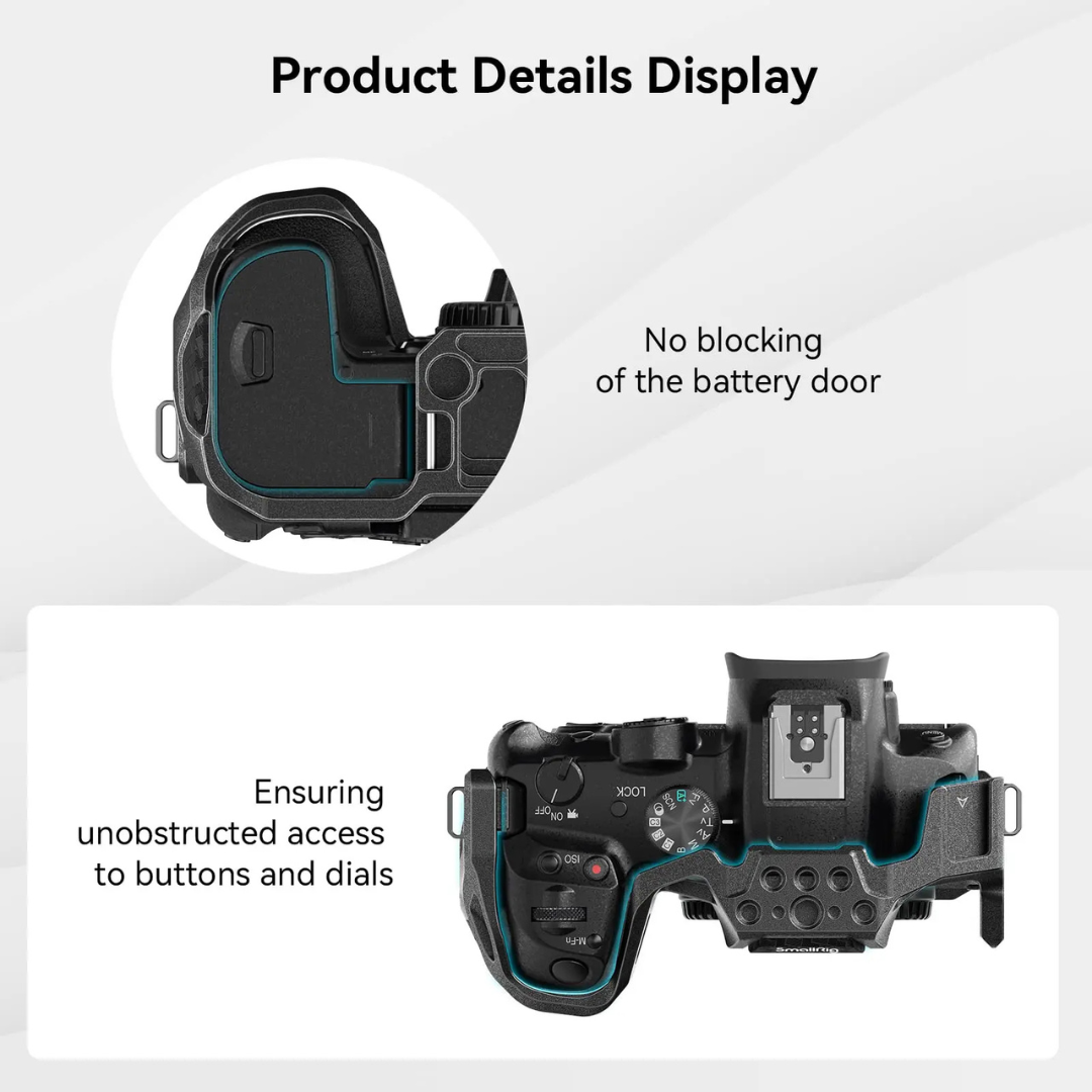 SmallRig Black Mamba Camera Cage for Canon EOS R7 / R10