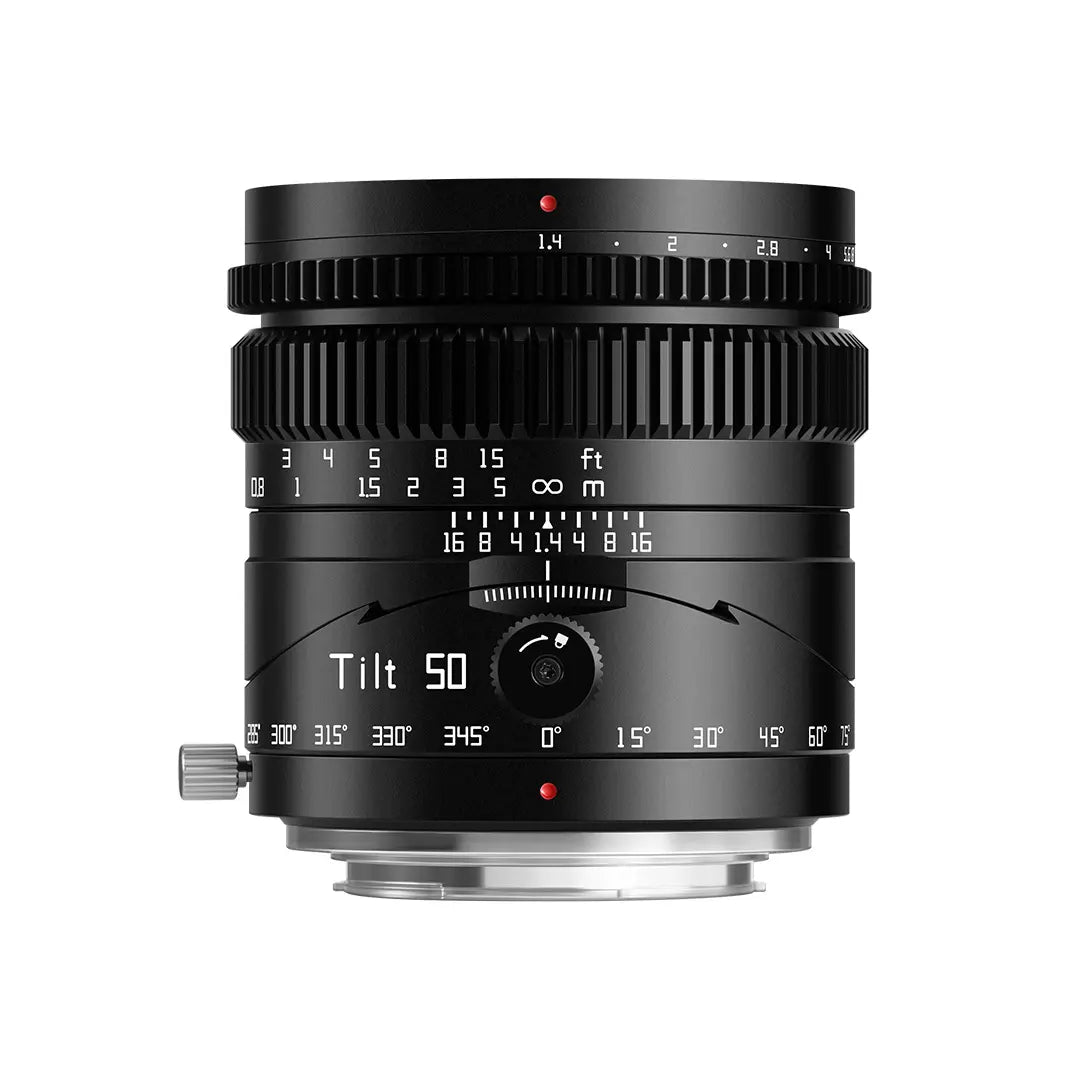 TTArtisan Tilt 50mm f/1.4 full frame lens official image 1