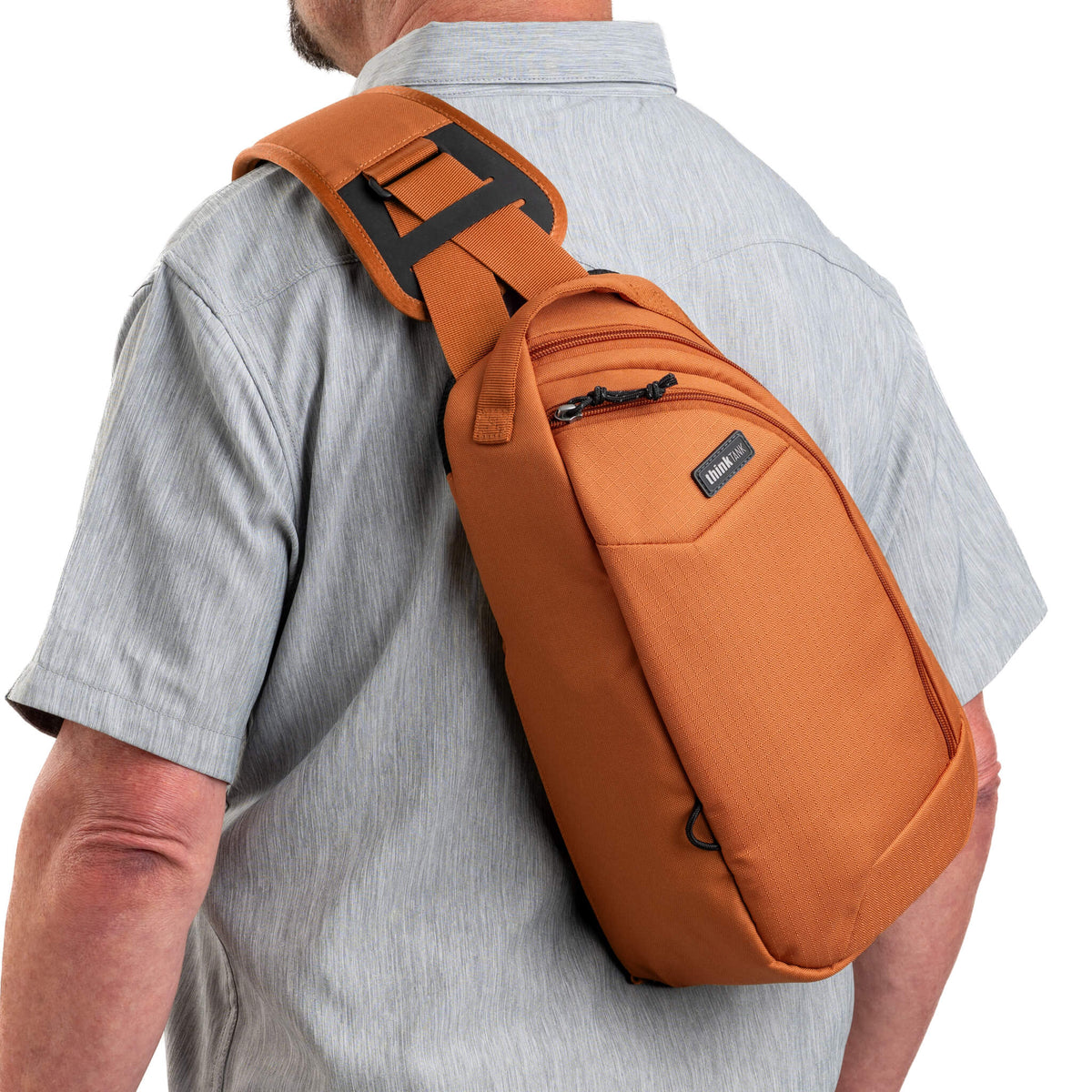 Think Tank TurnStyle 8L worn as a camera sling
