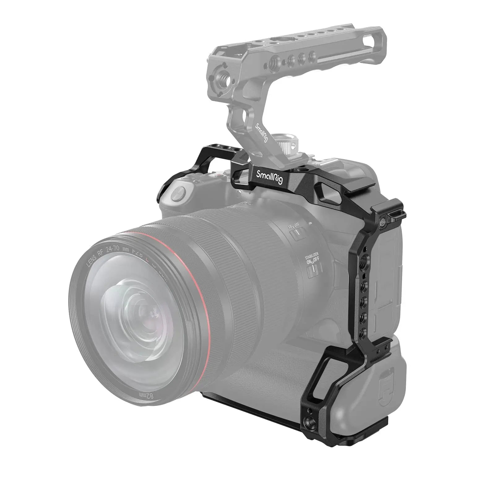 SmallRig Camera Cage for Canon EOS R5 / R6 / R5 C with BG-R10 Battery Grip