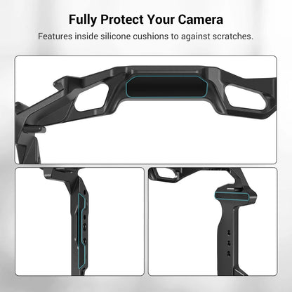 SmallRig Camera Cage for Canon EOS R5 / R6 / R5 C with BG-R10 Battery Grip