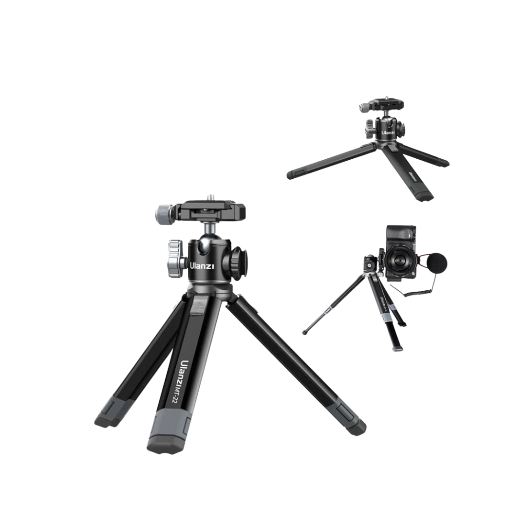 Ulanzi MT-24 Two-Stage Vlog Tripod with Arca Plate - With Ballhead