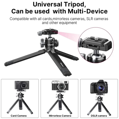 Ulanzi MT-24 Two-Stage Vlog Tripod with Arca Plate