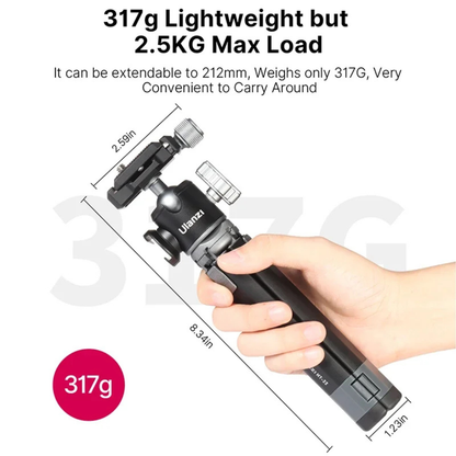 Ulanzi MT-24 Two-Stage Vlog Tripod with Arca Plate