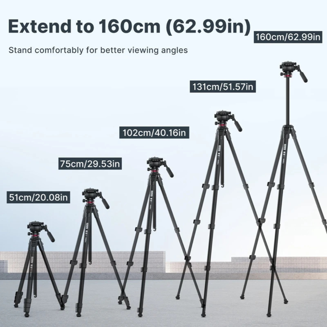 Ulanzi OMBRA Professional Video Travel Tripod 160cm