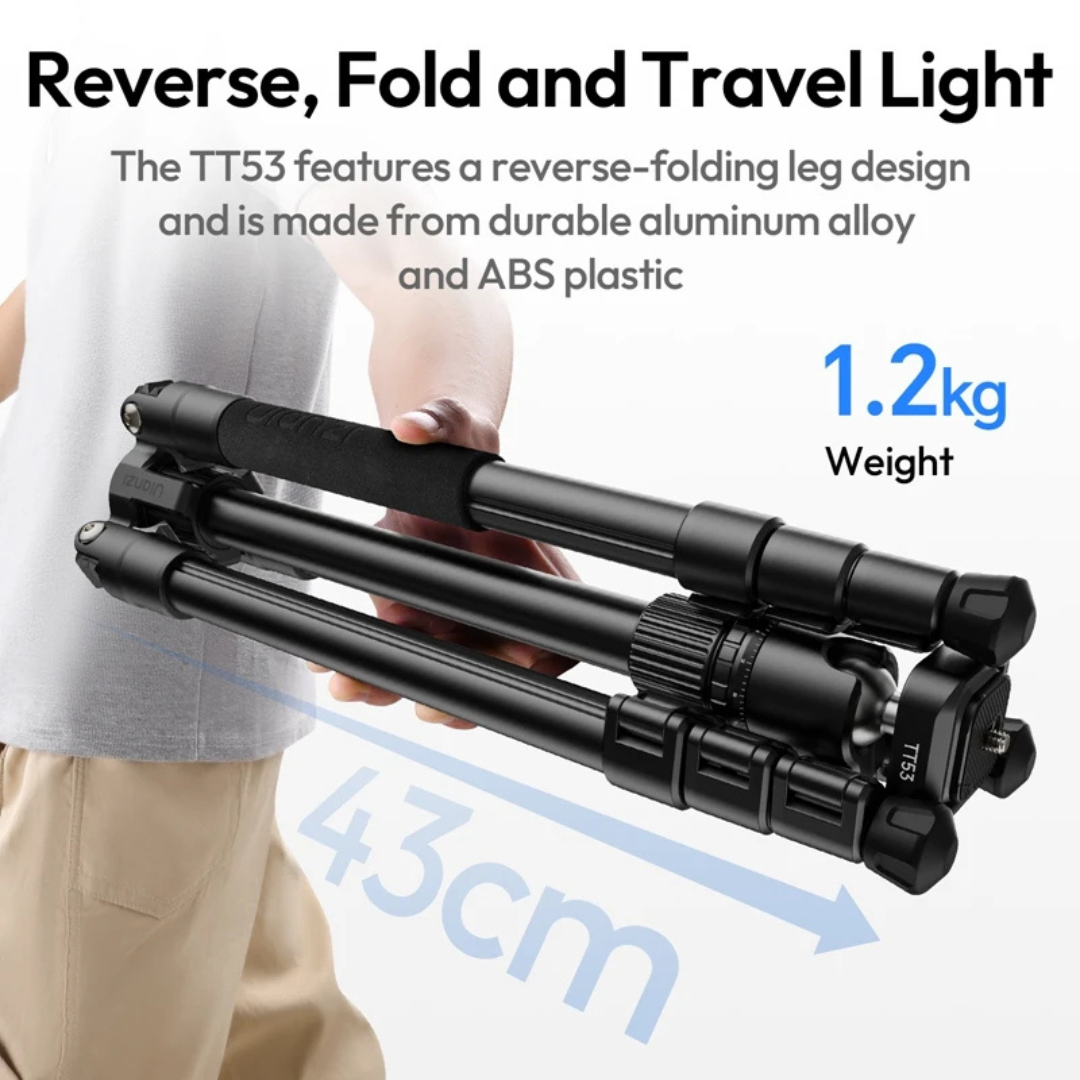 Ulanzi TT53 Traveler UKA Tripod with 360° Ball Head