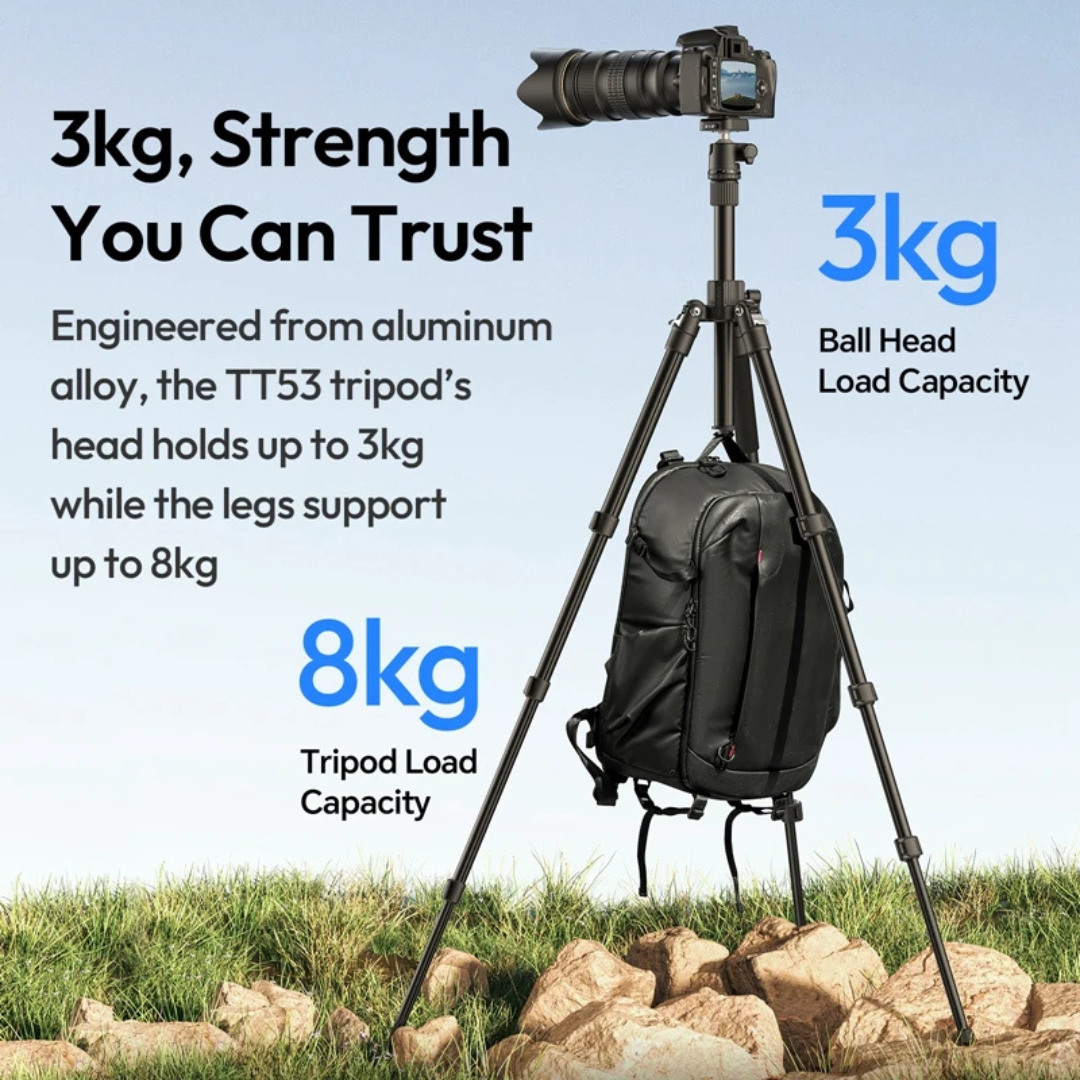 Ulanzi TT53 Traveler UKA Tripod with 360° Ball Head